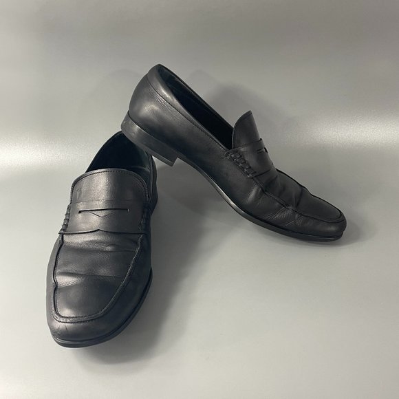 Tod\'s Men\'s Black Leather Loafers main image 11